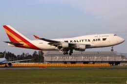 たみぃさんが、成田国際空港で撮影したカリッタ エア 747-4B5(BCF)の航空フォト（飛行機 写真・画像）