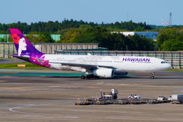 はなちゃんさんが、成田国際空港で撮影したハワイアン航空 A330-243の航空フォト（飛行機 写真・画像）