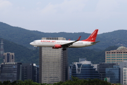 ★azusa★さんが、台北松山空港で撮影したイースター航空 737-8SHの航空フォト（飛行機 写真・画像）