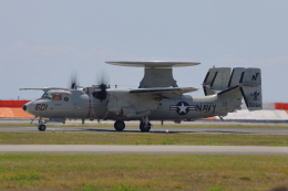 totsu19さんが、岩国空港で撮影したアメリカ海軍 E-2D Advanced Hawkeyeの航空フォト（飛行機 写真・画像）