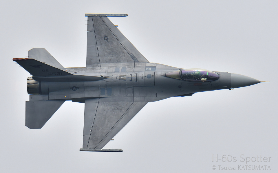 アメリカ空軍 General Dynamics F-16 Fighting Falcon 88-0531