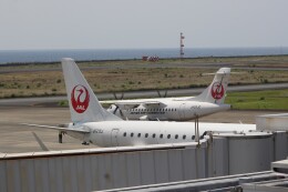にくまんむっくさんが、奄美空港で撮影した日本エアコミューター ATR 42-600の航空フォト（飛行機 写真・画像）