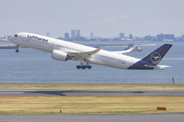 SHARP FUKUDAさんが、羽田空港で撮影したルフトハンザドイツ航空 A350-941の航空フォト（飛行機 写真・画像）