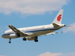 中国国際航空(エア チャイナ) 機材一覧 運用中 エアバスA320