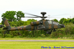 Renkonさんが、目達原駐屯地で撮影した陸上自衛隊 AH-64Dの航空フォト（飛行機 写真・画像）