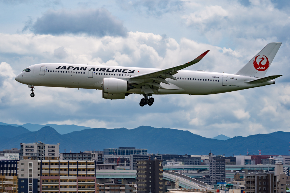 JAL A350-900 1/400記念モデル JX13XJ Airbus 日本航空 Airbus A350-900 JA13XJ 福岡空港 航空フォト | by