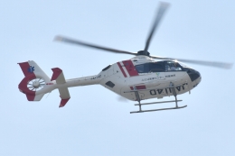 500さんが、自宅上空で撮影した中日本航空 EC135P2の航空フォト（飛行機 写真・画像）