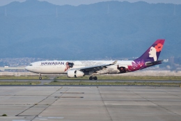 kurubouzuさんが、関西国際空港で撮影したハワイアン航空 A330-243の航空フォト（飛行機 写真・画像）