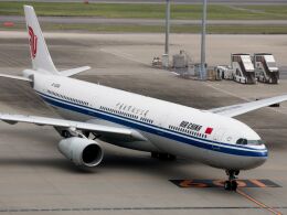 DVDさんが、羽田空港で撮影した中国国際航空 A330-343Xの航空フォト（飛行機 写真・画像）