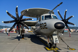 C-1 foreverさんが、岩国空港で撮影したアメリカ海軍 E-2D Advanced Hawkeyeの航空フォト（飛行機 写真・画像）