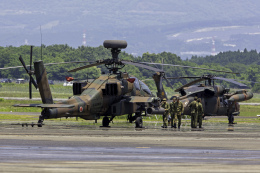 てくろくさんが、高遊原分屯地で撮影した陸上自衛隊 AH-64Dの航空フォト（飛行機 写真・画像）