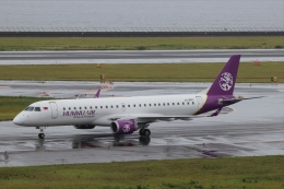 ヒコーキグモ(JQ3KAM)さんが、中部国際空港で撮影したフンヌ・エアー ERJ-190-100 LR (ERJ-190LR)の航空フォト（飛行機 写真・画像）