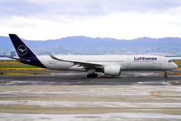 SFJ_capさんが、関西国際空港で撮影したルフトハンザドイツ航空 A350-941の航空フォト（飛行機 写真・画像）