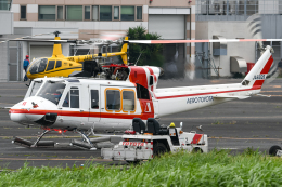 DAUPHINさんが、東京ヘリポートで撮影した朝日航洋 412EPの航空フォト（飛行機 写真・画像）