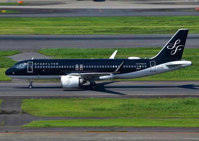 JC WINGS スターフライヤ A320 JA22MC 1/400 1/400 A320-214 スターフライヤー JA01MC JCウイングス/中古