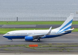 じーく。さんが、羽田空港で撮影したラスベガス サンズ 737-75T BBJの航空フォト（飛行機 写真・画像）