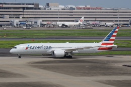 飛行機ゆうちゃんさんが、羽田空港で撮影したアメリカン航空 787-9の航空フォト（飛行機 写真・画像）