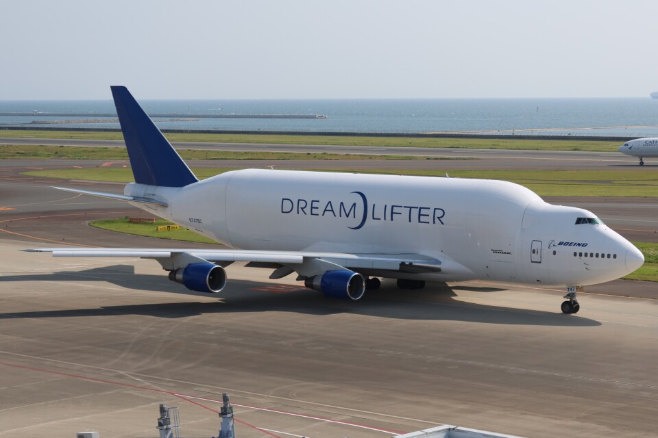 B OＡ C航空ボーイング707 4K] China Airlines Boeing 747-409 [B-18210] at Kansai