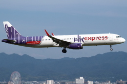 航空フォト：B-LEB 香港エクスプレス A321