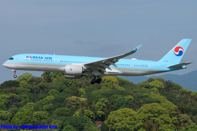 航空フォト：HL8598 大韓航空 A350-900