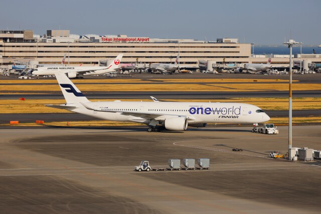 航空フォト：OH-LWB フィンエアー A350-900