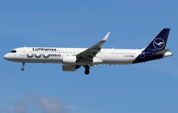 dave_0402さんが、マンチェスター空港で撮影したルフトハンザドイツ航空 A321-271NXの航空フォト（飛行機 写真・画像）