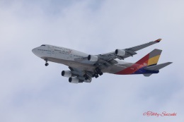 Tobby Suzukiさんが、新千歳空港で撮影したアシアナ航空 747-48Eの航空フォト（飛行機 写真・画像）