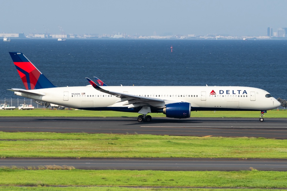 デルタ航空 Airbus A350-900 N526DN 羽田空港 航空フォト | by