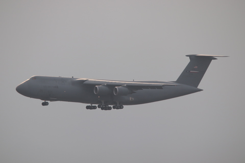 アメリカ空軍 Lockheed C-5 Galaxy 86-0018 横田基地 航空フォト