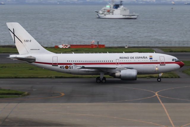 1/200　A310-304　スペイン王国　王室　政府専用機　空軍機　T22-1 スペイン エアバス A310-300(T22-1)｜フェリペ6世国王夫妻