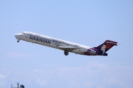 ハワイアン航空 B717-200 N492HA 1:400 Boeing 717-200 Commercial Aircraft 