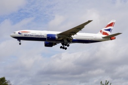 航空フォト：G-VIIC ブリティッシュ・エアウェイズ 777-200