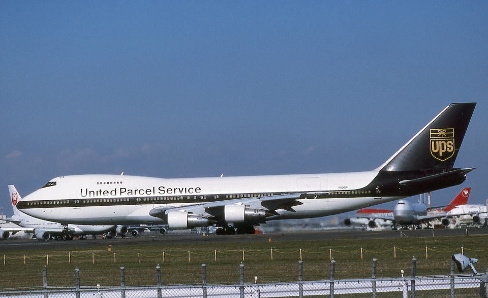 UPS 747-200F オリンピック塗装 UPS 747-200F オリンピック塗装