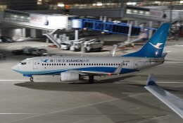厦門航空 B737 MAX エンジン タグ ディスプレイ 白 六角形 180523_737M_cxa_02-720.jpg