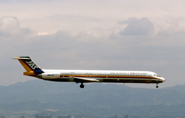 1/150 日本エアシステム MD-81 座席探訪 JAL MD-81