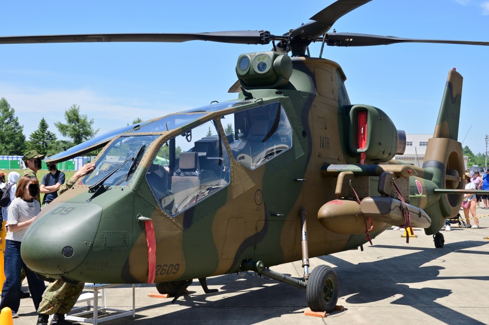陸上自衛隊 Kawasaki OH-1 32609 十勝飛行場 航空フォト | by