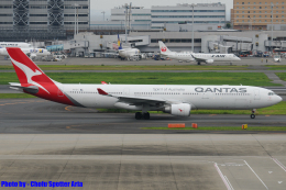 Chofu Spotter Ariaさんが、羽田空港で撮影したカンタス航空 A330-303の航空フォト（飛行機 写真・画像）