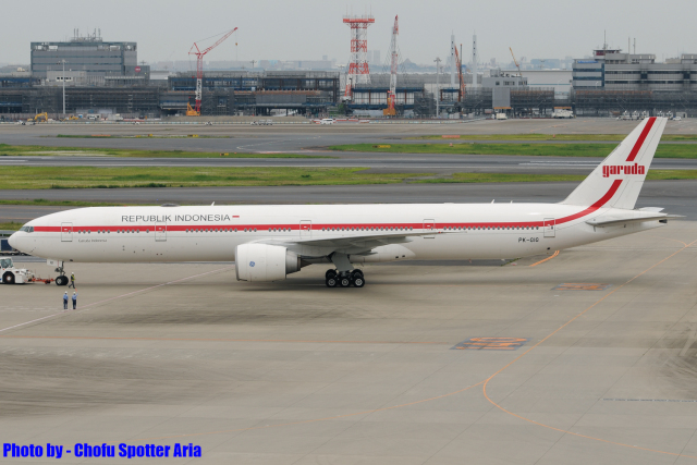 インドネシア政府専用機 B777-300 インドネシア政府 航空フォト・機材(飛行機)・ニュース記事の