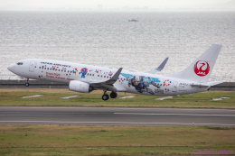 謎のタイ人さんが、中部国際空港で撮影した日本航空 737-846の航空フォト（飛行機 写真・画像）