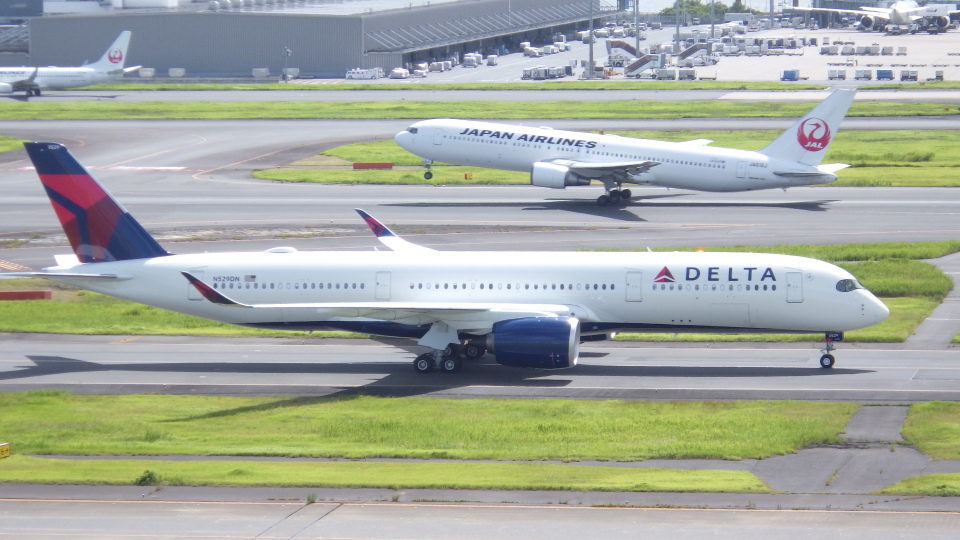 デルタ航空 Airbus A350-900 N529DN 羽田空港 航空フォト | by
