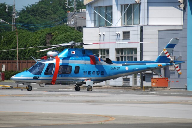 Haruru-cameraさんが、群馬ヘリポートで撮影した群馬県警察 A109E Powerの航空フォト（飛行機 写真・画像）