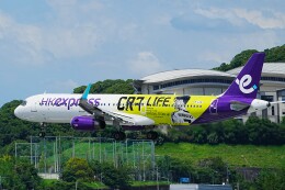 航空フォト：B-LEE 香港エクスプレス A321