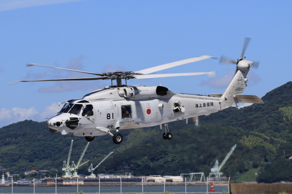 海 海上自衛隊 Mitsubishi SH-60K 8454 山形空港 航空フォト | by