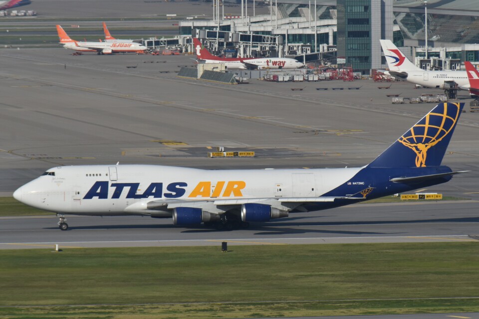アトラス航空 Boeing 747-400 N472MC 仁川国際空港 航空フォト