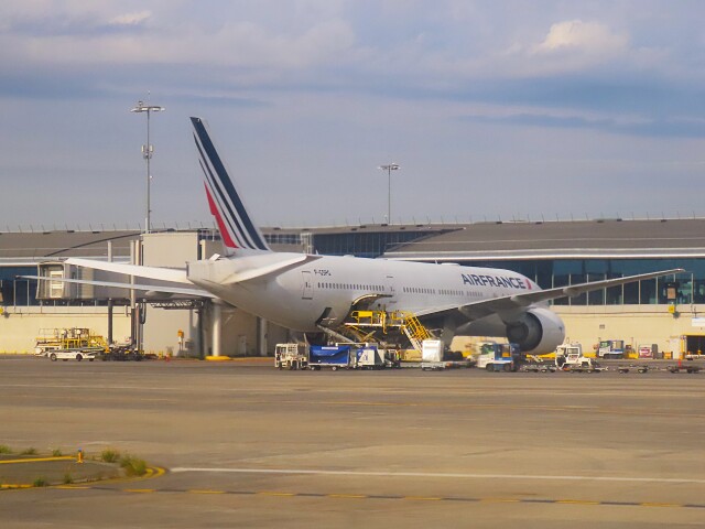 エールフランス航空 B777-200ER 1/200 1/200 B777LRF エールフランス F-GUOC 開閉選択式 [G2AFR956