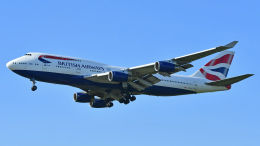 ボーイング747-400 ブリティッシュ・エアウェイズ 航空フォト