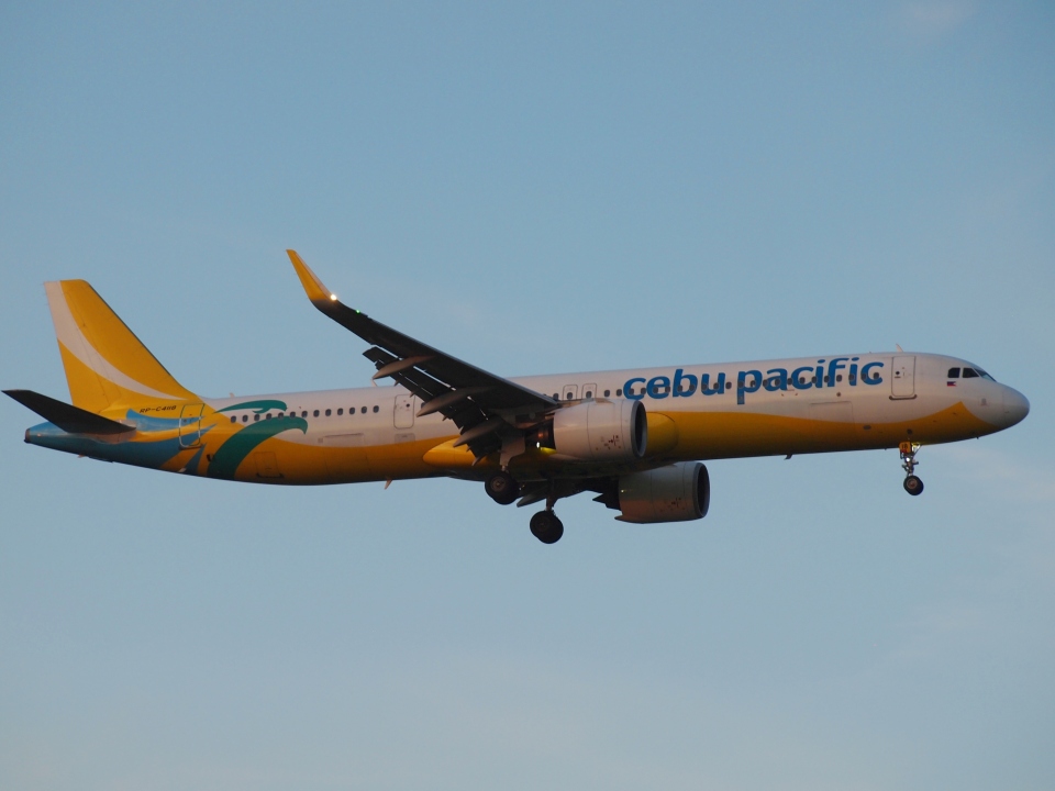 セブパシフィック航空 Airbus A321neo RP-C4118 成田国際空港