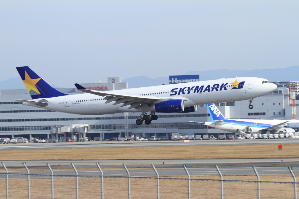 航空機・ヘリコプター Skymark A330-300 JA330D JA330D Skymark Airlines Airbus A330-343 Photo by Chofu