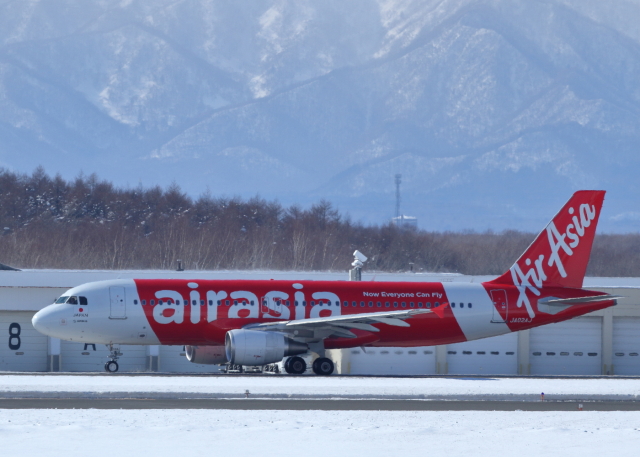 airasia japan A320-200 エアアジアジャパン JA02AJ AirAsia Japan 'Now Everyone Can Fly' JA02AJ [8K] for