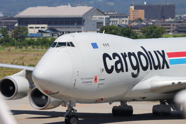 航空フォト：LX-KCL カーゴルクス 747-400